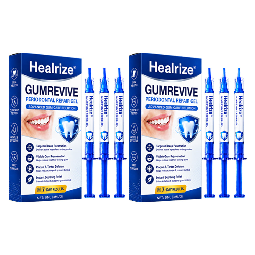 Healrize® GumRevive Periodontal Repair Gel (for bleeding gums, receding gums, and loose teeth)