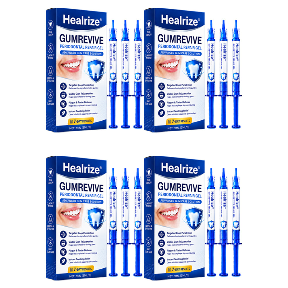 Healrize® GumRevive Periodontal Repair Gel (for bleeding gums, receding gums, and loose teeth)