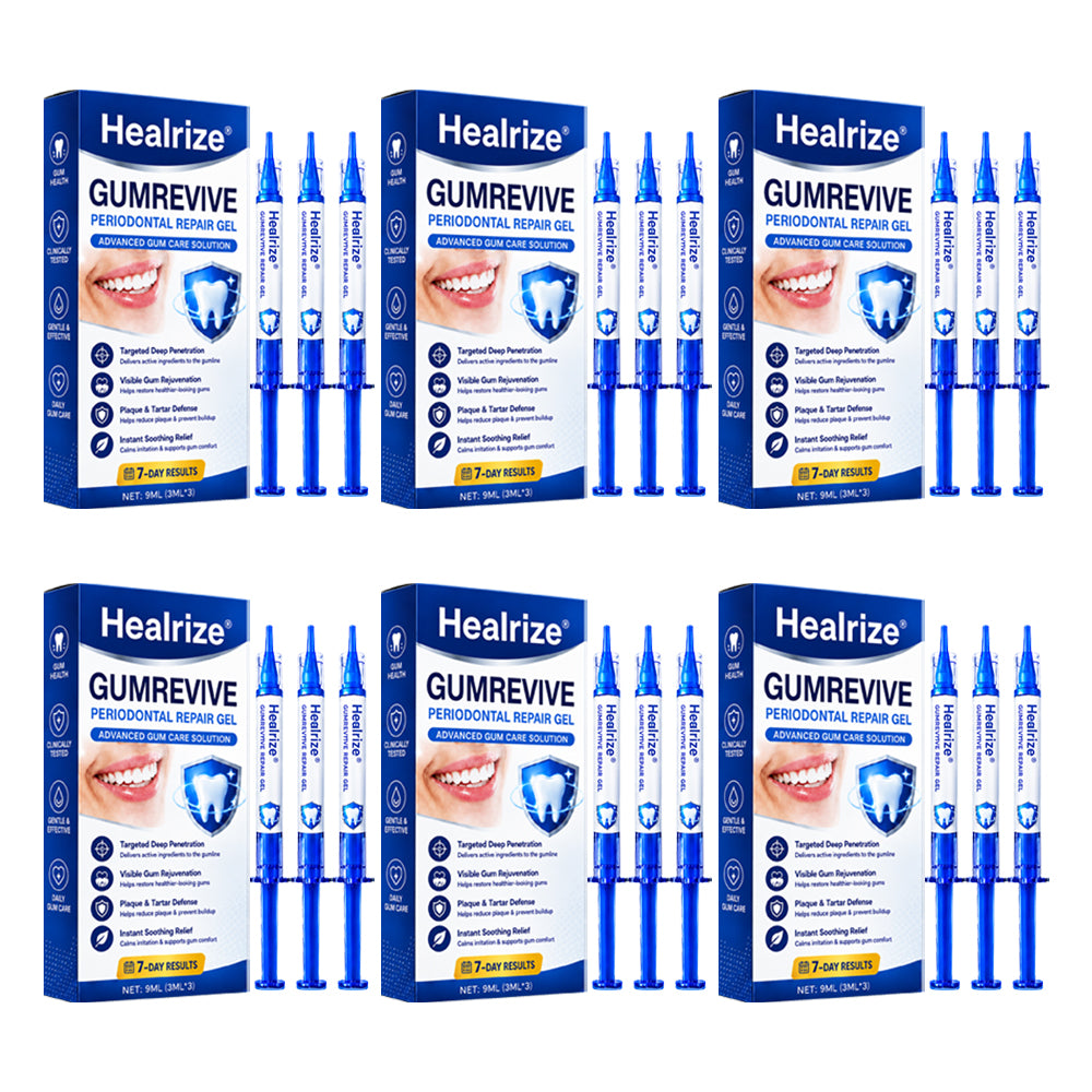 Healrize® GumRevive Periodontal Repair Gel (for bleeding gums, receding gums, and loose teeth)