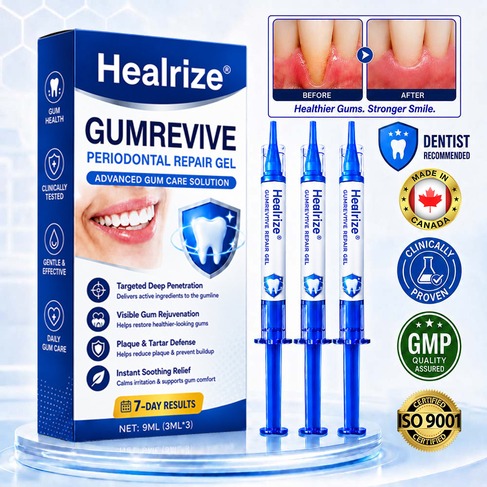 🦷🦢Healrize® GumRevive gel for the regeneration of the tooth-supporting apparatus (for bleeding gums, receding gums, and loose teeth)🐰