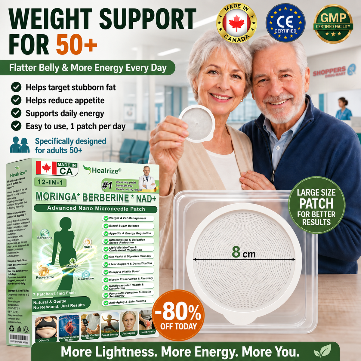 𝑶𝒇𝒇𝒊𝒄𝒊𝒂𝒍 𝑺𝒕𝒐𝒓𝒆  |  H𝐞a𝐥r𝐢z𝐞® 1𝟐-𝐈N-1 M𝐨r𝐢n𝐠a * B𝐞r𝐛e𝐫i𝐧e * N𝐀D+ 𝐀d𝐯a𝐧c𝐞d N𝐚n𝐨 𝐌i𝐜r𝐨n𝐞e𝐝l𝐞 𝐏a𝐭c𝐡 👩‍⚕️(𝐎𝐧𝐜𝐞 𝐃𝐚𝐢𝐥𝐲, 𝐯𝐢𝐬𝐢𝐛𝐥𝐞 𝐜𝐡𝐚𝐧𝐠𝐞𝐬 𝐢𝐧 𝟕 𝐝𝐚𝐲𝐬）F𝐨r 𝐎𝐛𝐞𝐬𝐢𝐭𝐲, 𝐋o𝐨s𝐞 𝐒k𝐢n, 𝐃𝐢𝐚𝐛𝐞𝐭𝐞𝐬, 𝐒𝐥𝐞𝐞𝐩 𝐀𝐩𝐧𝐞𝐚, 𝐀𝐧𝐝 𝐉𝐨𝐢𝐧𝐭 𝐈𝐬𝐬𝐮𝐞𝐬.🎀